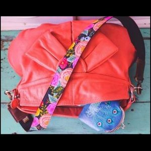MimiGreen Floral bag strap